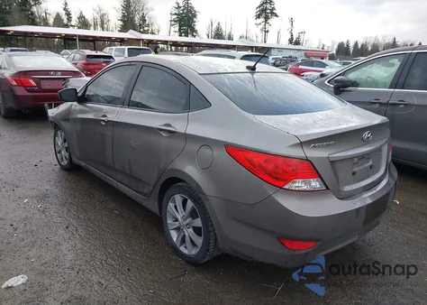 2013 Hyundai Accent Gls from USA, damaged, VIN KMHCT4AE4DU542069